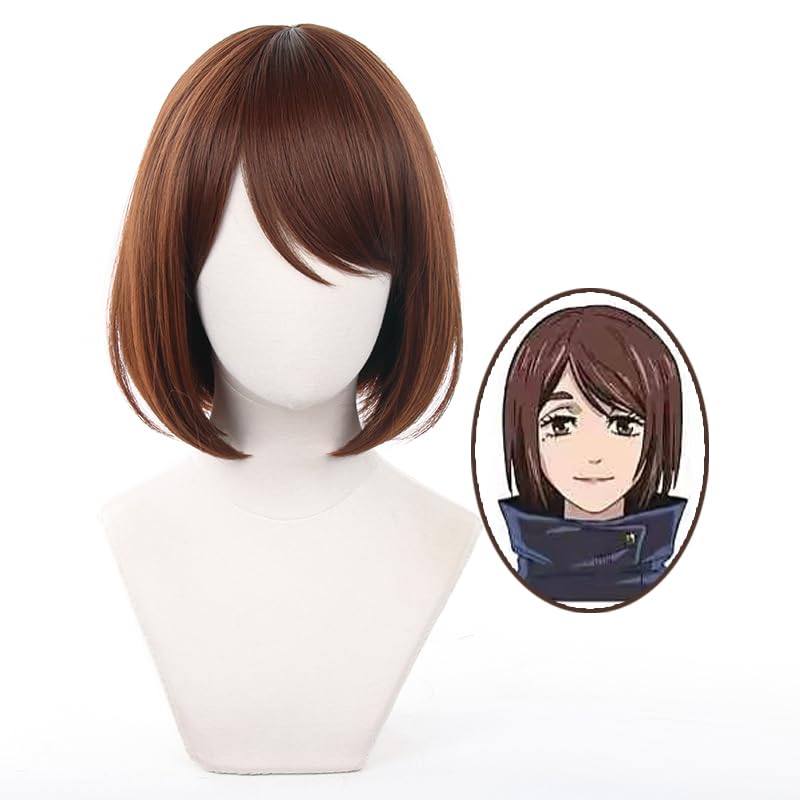 【即購入×】呪術廻戦 家入硝子 コスプレ ウィッグ 呪術廻戦 家入硝子 コスプレウィッグ - Costowns